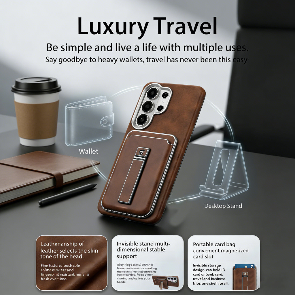 Vintage WalletSlot Galaxy Phone Cases