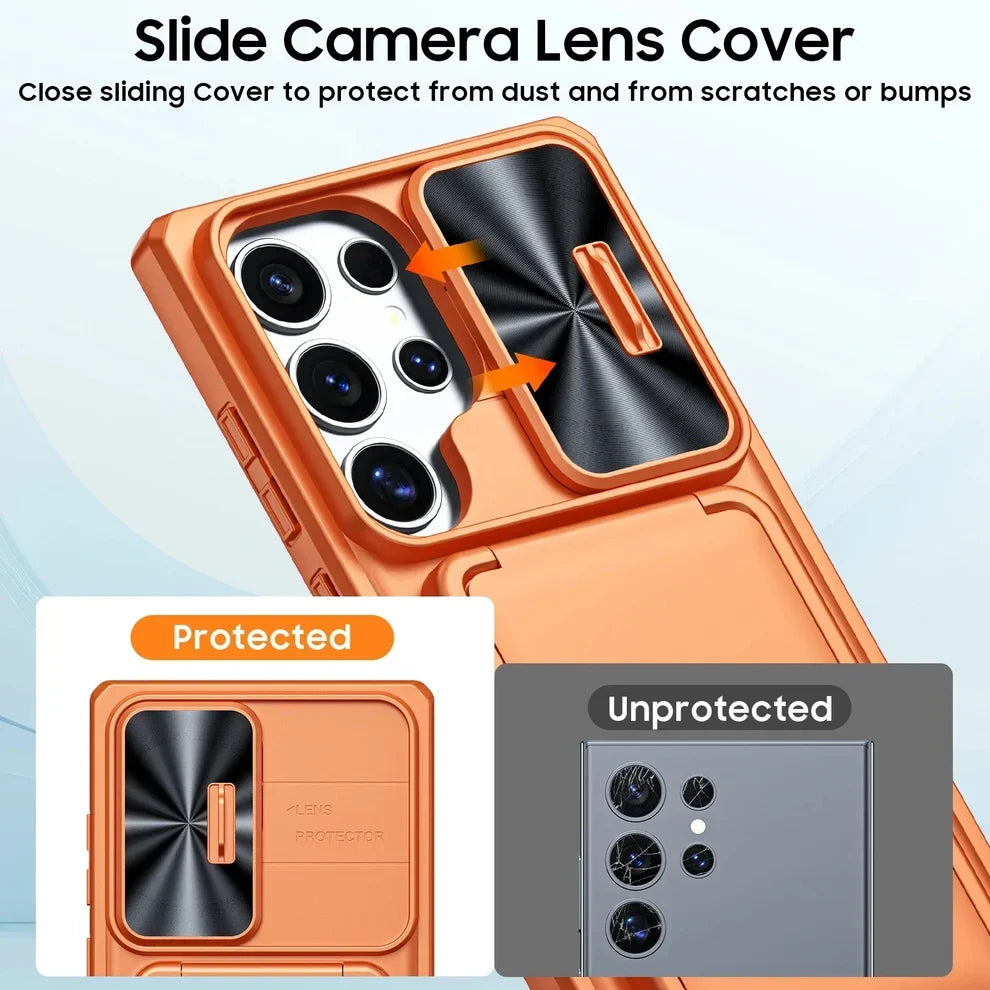 Slide Lock Tactical Wallet Bracket Case