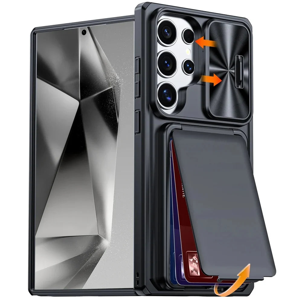 Slide Lock Tactical Wallet Bracket Case