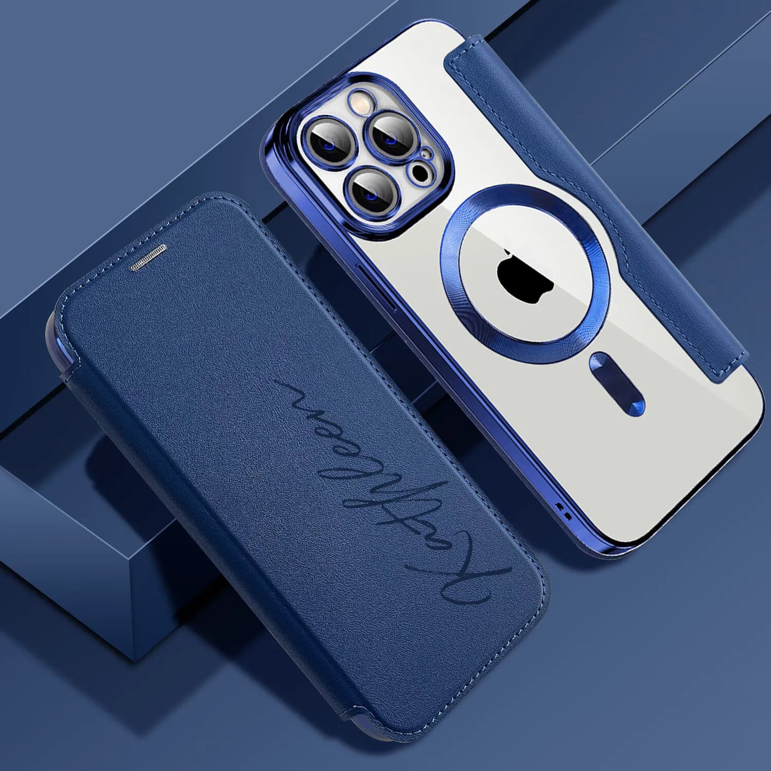 2026 Customized Personalized Leather Flip Samsung Case