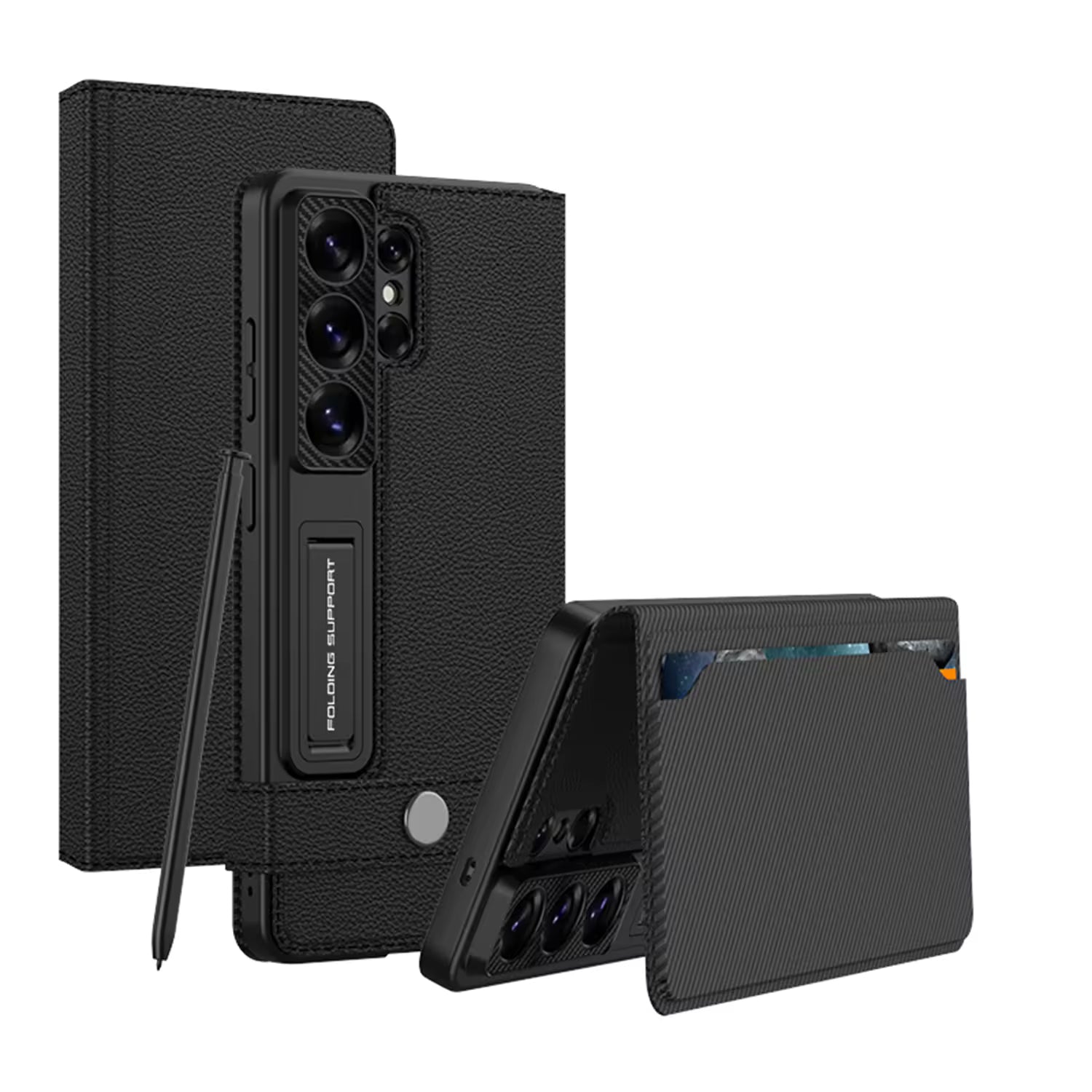 GKK Matte PU Leather Flip Cover