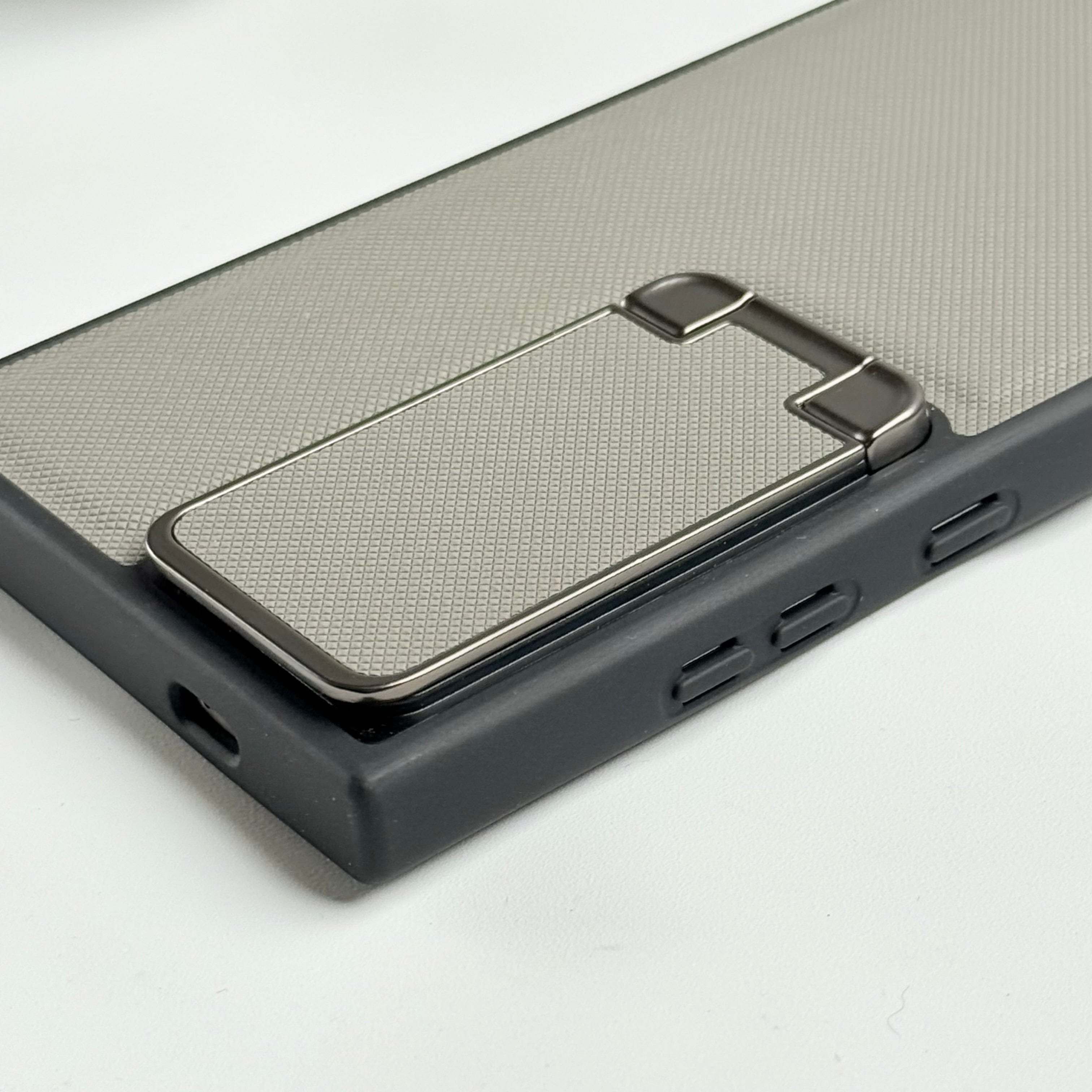 Samsung Galaxy Ultra Series Metal Camera Cap Stand Case Cover