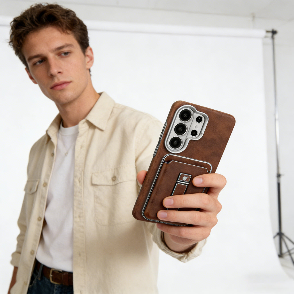 Vintage WalletSlot Galaxy Phone Cases