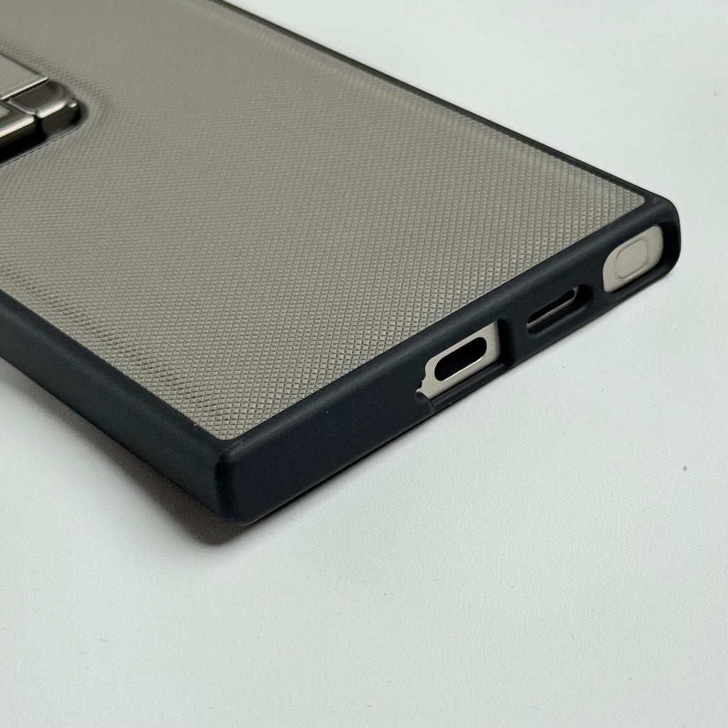Samsung Galaxy Ultra Series Metal Camera Cap Stand Case Cover