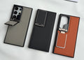 Samsung Galaxy Ultra Series Metal Camera Cap Stand Case Cover